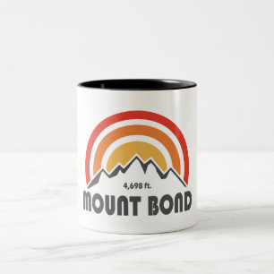 Mount Bond New Hampshire Two-Tone Coffee Mug
