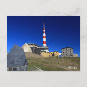 Mount Botev Peak Bulgaria Postcard