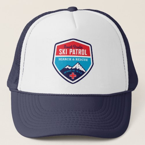 Mount Brodie Ski Patrol Trucker Hat