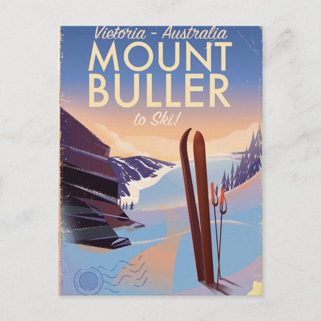 Mount Buller, Victoria Australia Postcard (Front)