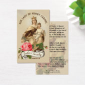 Mount Carmel Jesus Scapular Religious Prayer (Desk)