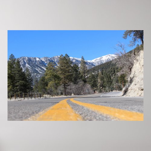 Mount Charleston Kyle Canyon Nevada Poster