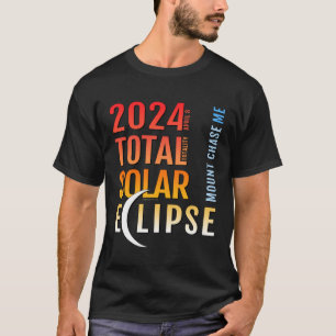 Mount Chase Maine ME Total Solar Eclipse 2024 5 T-Shirt
