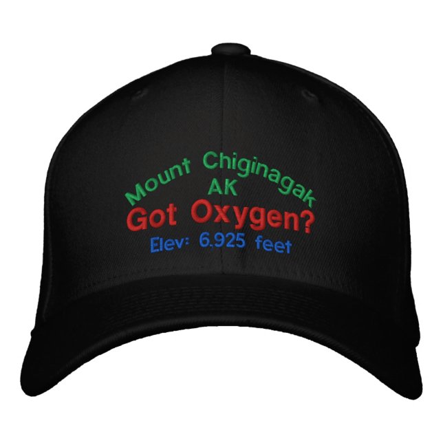 Mount Chiginagak Alaska Elevation Cap (Front)