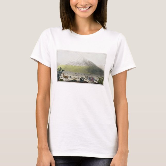 Mount Chimborazo, Ecuador, from 'Le Costume Ancien T-Shirt (Front)