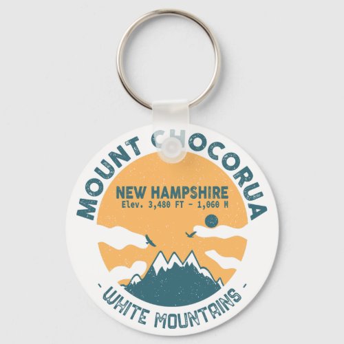 Mount Chocorua New Hampshire Souvenirs Vintage Keychain