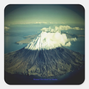 Mount Cleveland, Alaska Square Sticker