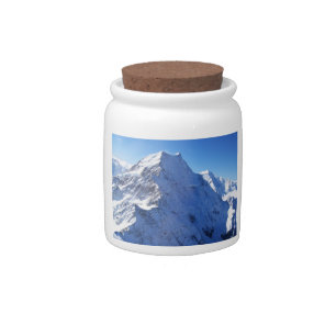 Mount Cook (Aoraki) Peak, New Zealand Candy Jar