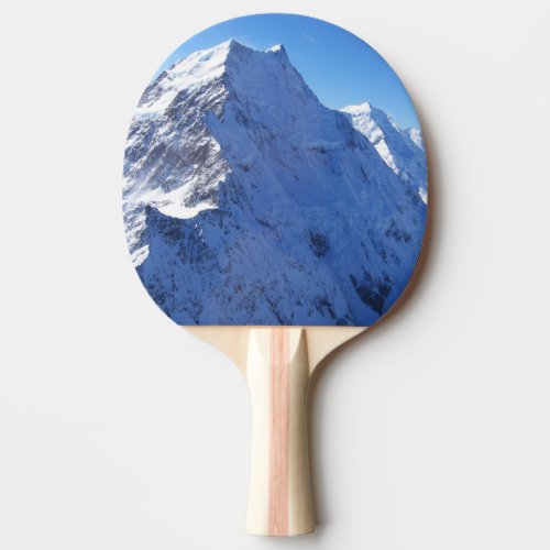 Mount Cook Aoraki Peak New Zealand Ping_Pong Paddle