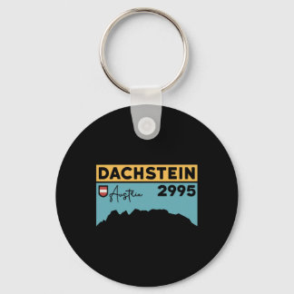 Mount Dachstein Ramsau Styria Austria Skiing Hikin Keychain