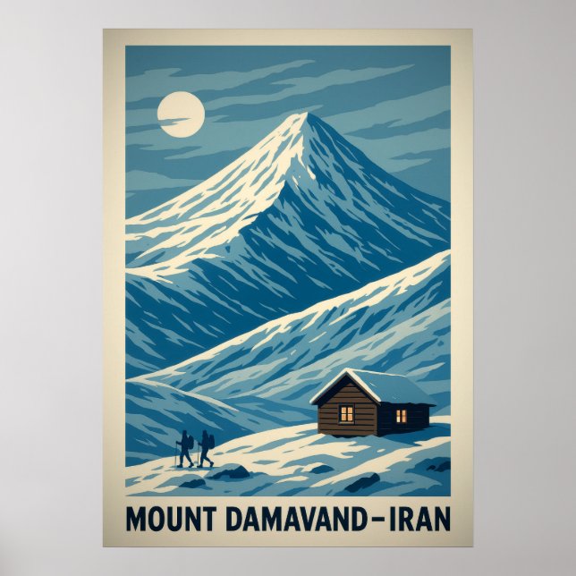 Mount Damavand Iran V01 Poster (Front)