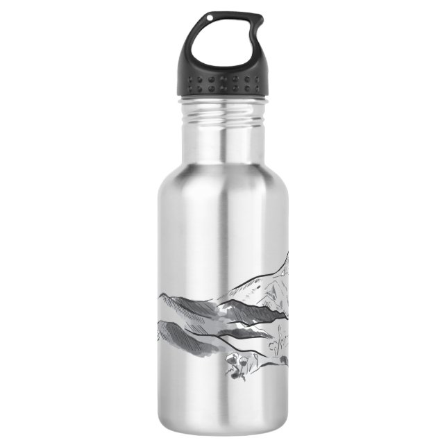  Mount Damavand Stainless Steel Water Bottle (Front)