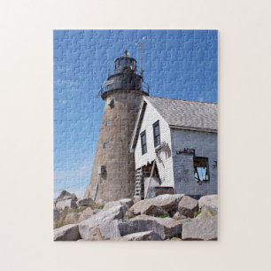Mount Desert Rock Lighthouse, Maine Jigsaw Puzzle