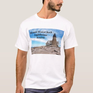 Mount Desert Rock Lighthouse, Maine Shirt