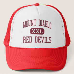 Mount Diablo - Red Devils - High - Concord Trucker Hat