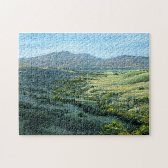 "Mount Diablo Southern View" Jigsaw Puzzle (Horizontal)