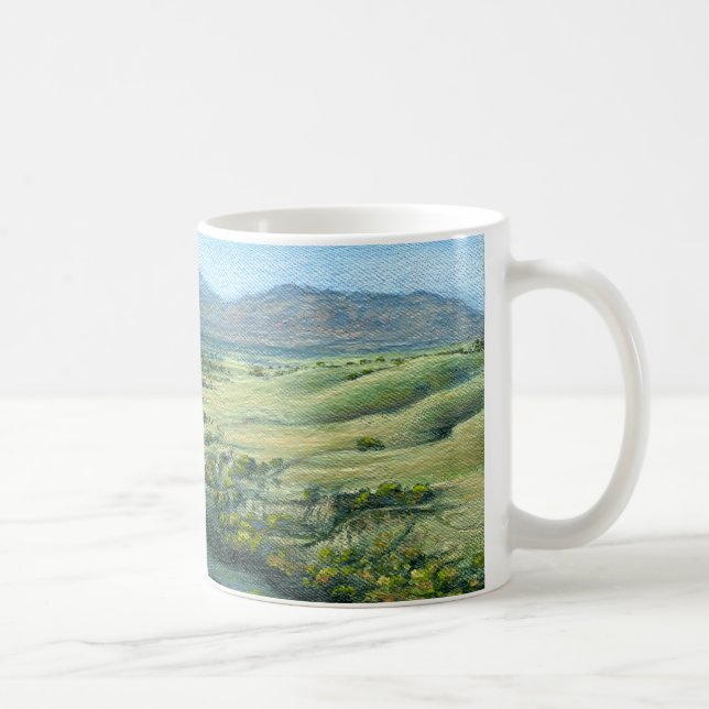 "Mount Diablo Southern View" Mugs (Right)
