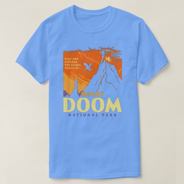 MOUNT DOOM NATIONAL PARK 2 T-Shirt (Design Front)