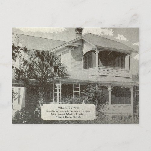 Mount Dora FL _ Guest House Postcard