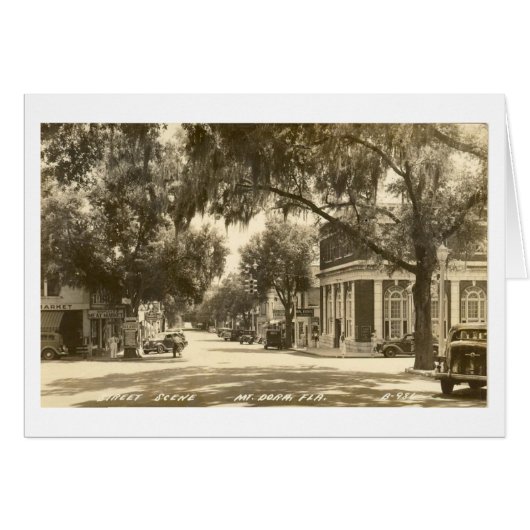 MOUNT DORA, FLORIDA - 1947 CARDS (Front Horizontal)