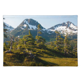 Mount Eccles near Cordova, Alaska Cloth Placemat