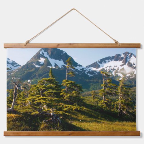 Mount Eccles near Cordova Alaska Hanging Tapestry