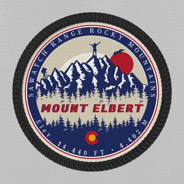 Mount Elbert Colorado 14ers Fourteener Climbing Patch (Creator Uploaded)