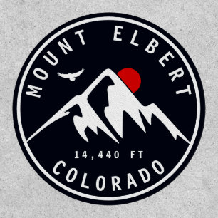 Mount Elbert - Colorado 14ers fourteener Patch