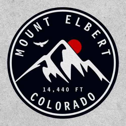 Mount Elbert _ Colorado 14ers fourteener Patch