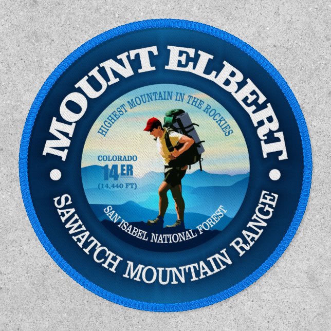 Mount Elbert (Hiker C)  Patch (Front)