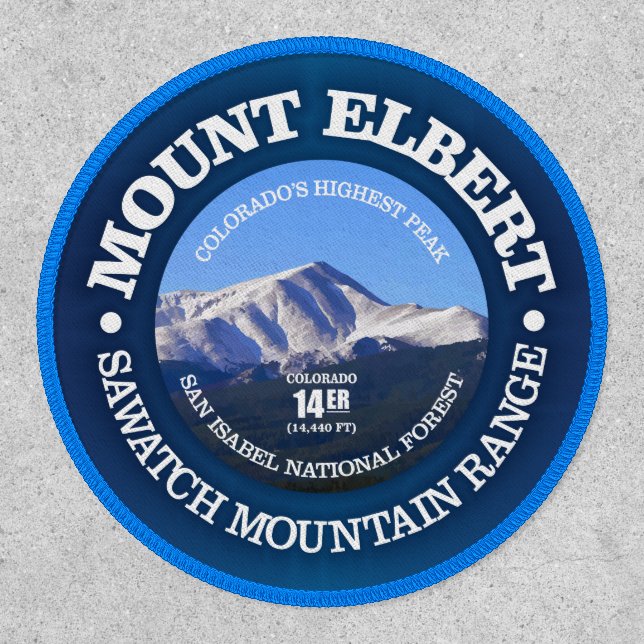 Mount Elbert  Patch (Front)