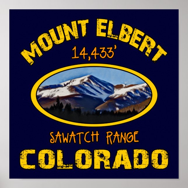 Mount Elbert Poster (Front)