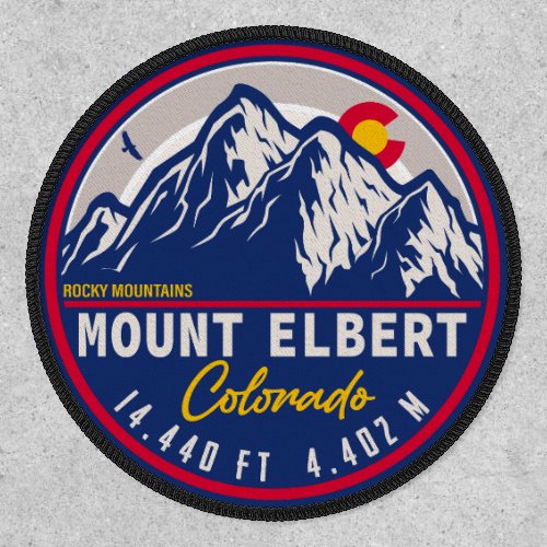 Mount Elbert Sawatch Range Colorado Patch