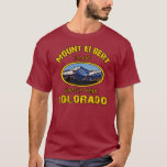 Mount Elbert T-shirt at Zazzle