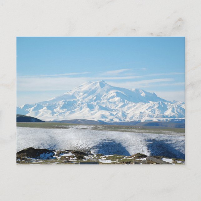 Mount Elbrus (The Highest Mountain in Europe) Postcard (Front)