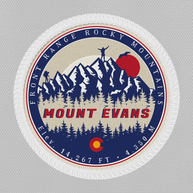 Mount Evans Colorado 14ers Fourteener Climbing Patch (Creator Uploaded)