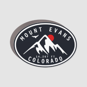 Mount Evans Wilderness 14er - Colorado mountains Car Magnet
