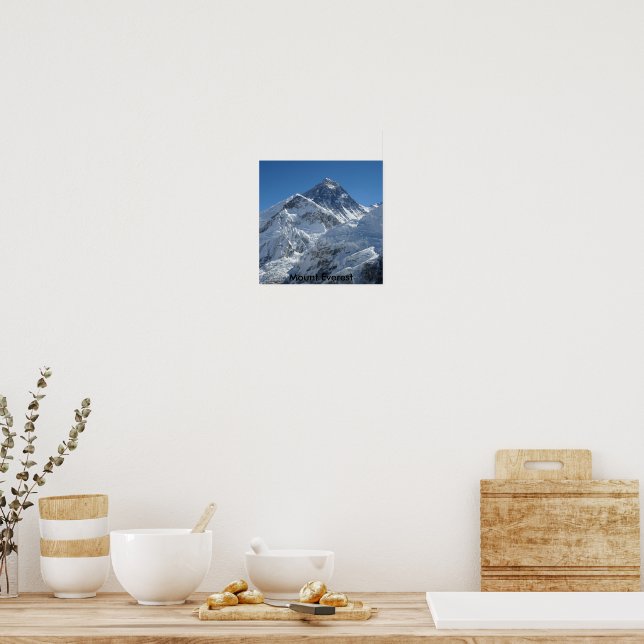 Mount Everest #1 Poster | Zazzle