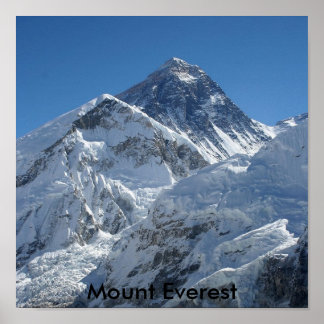 Mount Everest Posters | Zazzle