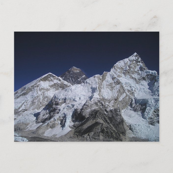 Mount Everest 5 Postcard | Zazzle.com