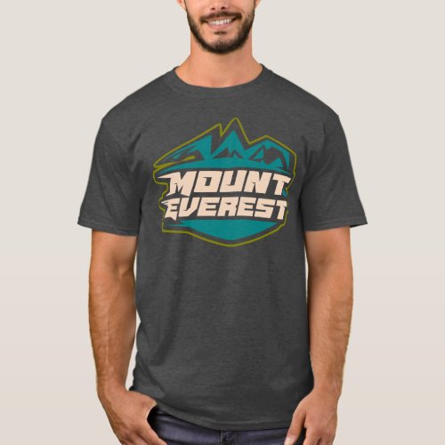 Mount Everest badge emblem T_Shirt