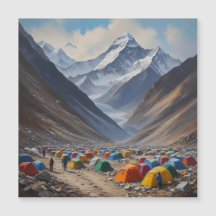 Mount Everest base camp, Nepal