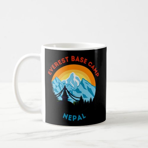 Mount Everest Base Camp Nepal Mountain Hiker Climb Coffee Mug