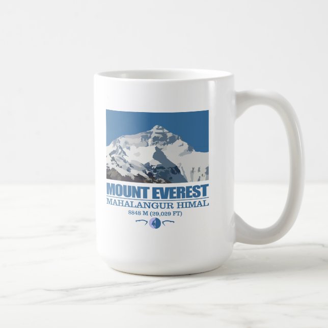 Mount Everest Coffee Mug (Right)