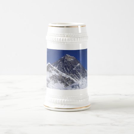 Mount Everest Photo Beer Stein