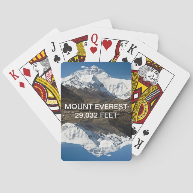 Mount Everest Playing Cards (Back)
