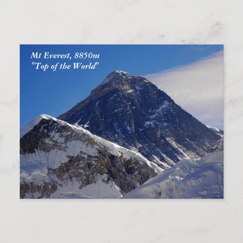 Mount Everest Postcard