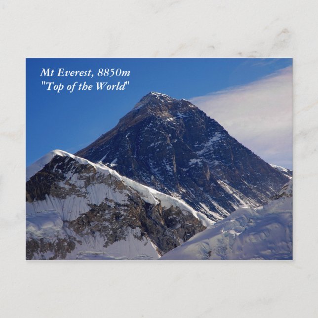Mount Everest Postcard (Front)