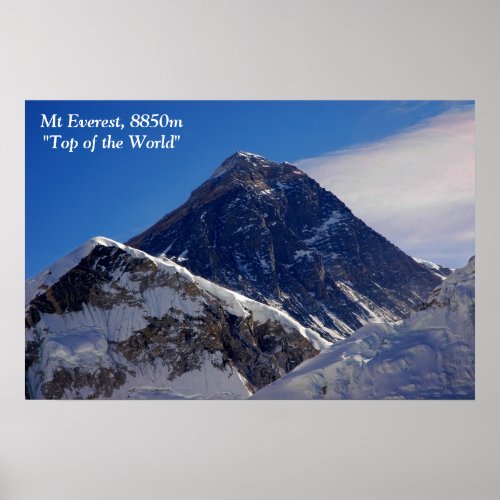 Mount Everest Poster