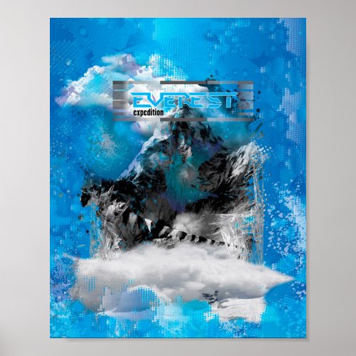 Mount Everest Poster